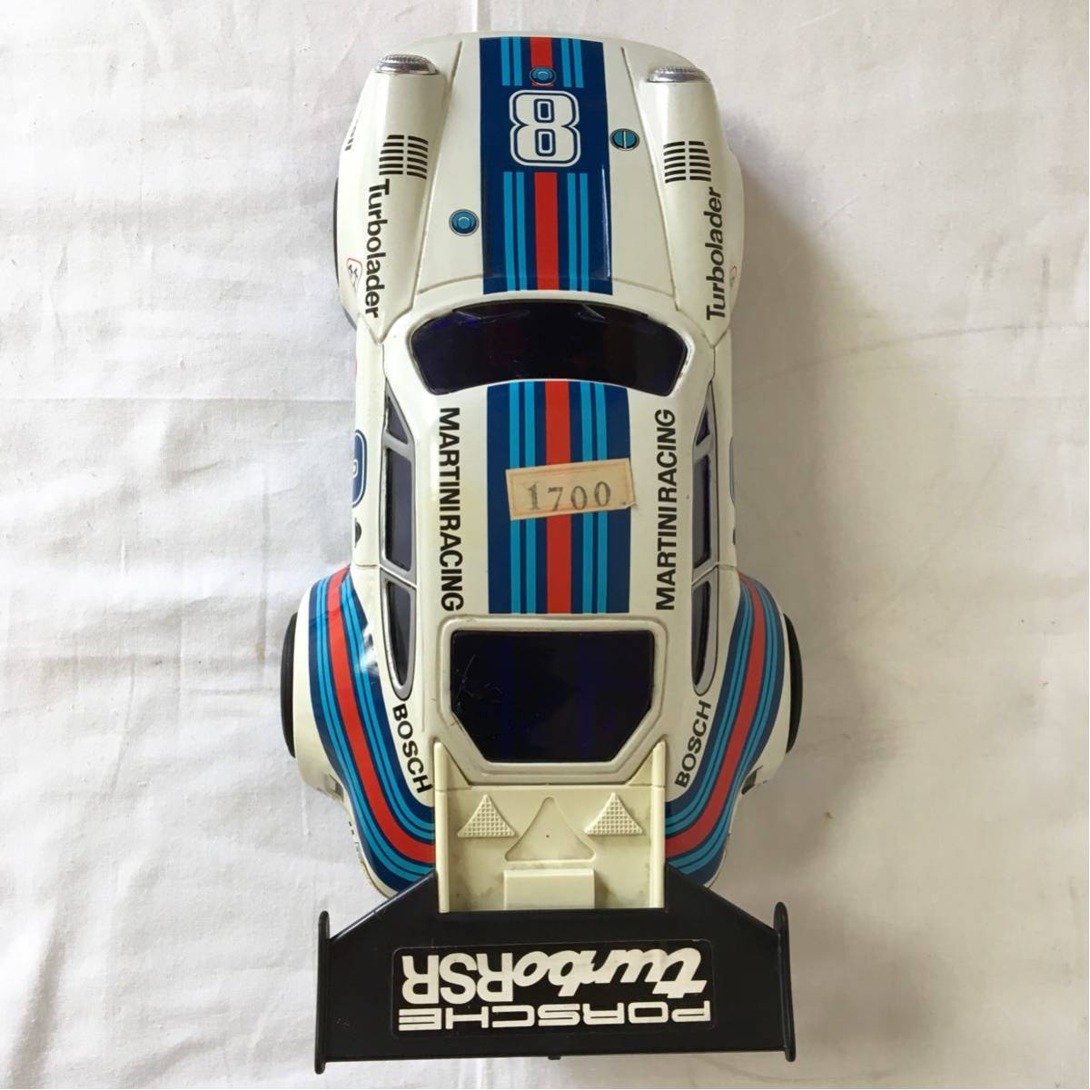 稀少 当時物 ブリキ アルプス製 ポルシェターボRSR 28cm 【公式通販】