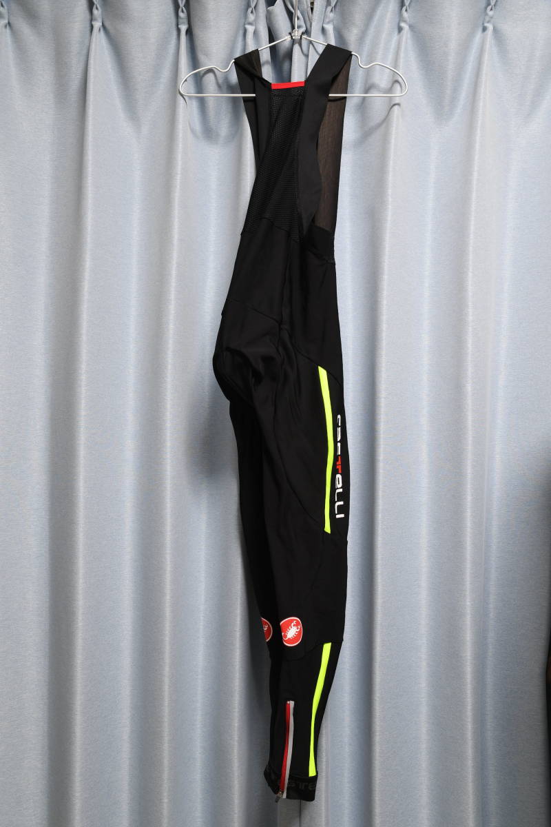 CASTELLI カステリ ROSSO CORSA ビブタイツ サイズL Castelli