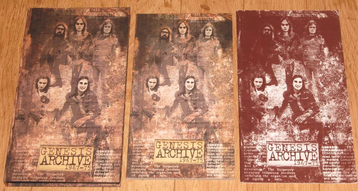 GENESIS ARCHIVE 1967-75 4CD BOX SET 日本販売盤