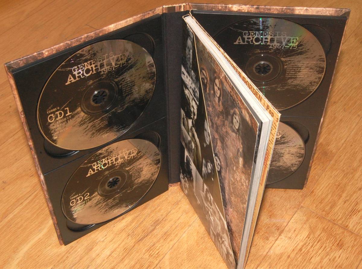 Genesis GENESIS ARCHIVE 1967-75 4CD BOX SET 日本販売盤 : Archive