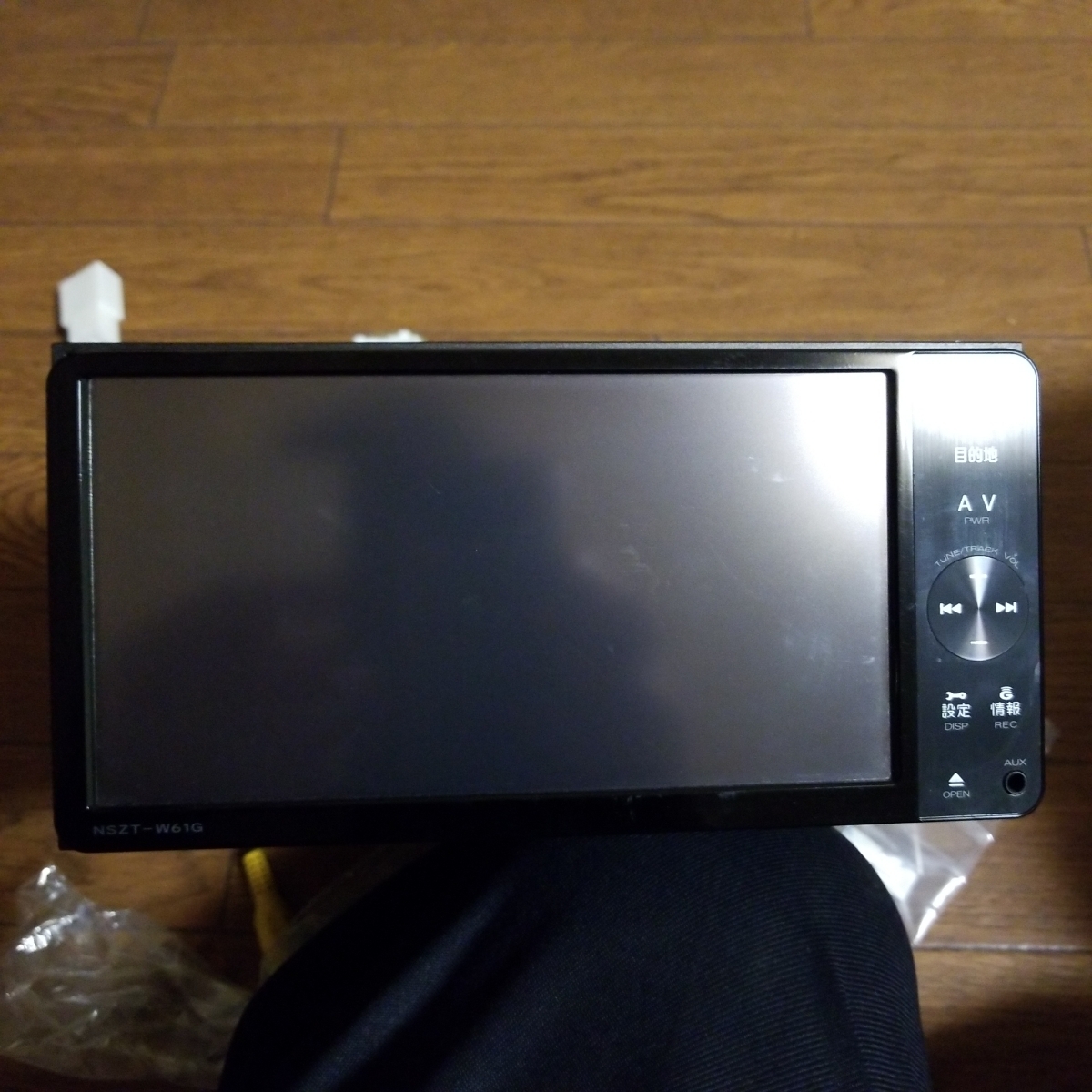 トヨタ純正SDナビゲーション NSZT-W61G トヨタ 純正ナビ NSZT-W61G TV 