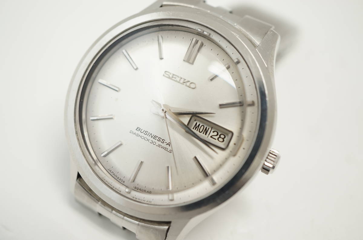 SEIKO BUSINESS-A DIASHOCK 30石 セイコー ビジネスA 8306-9030 