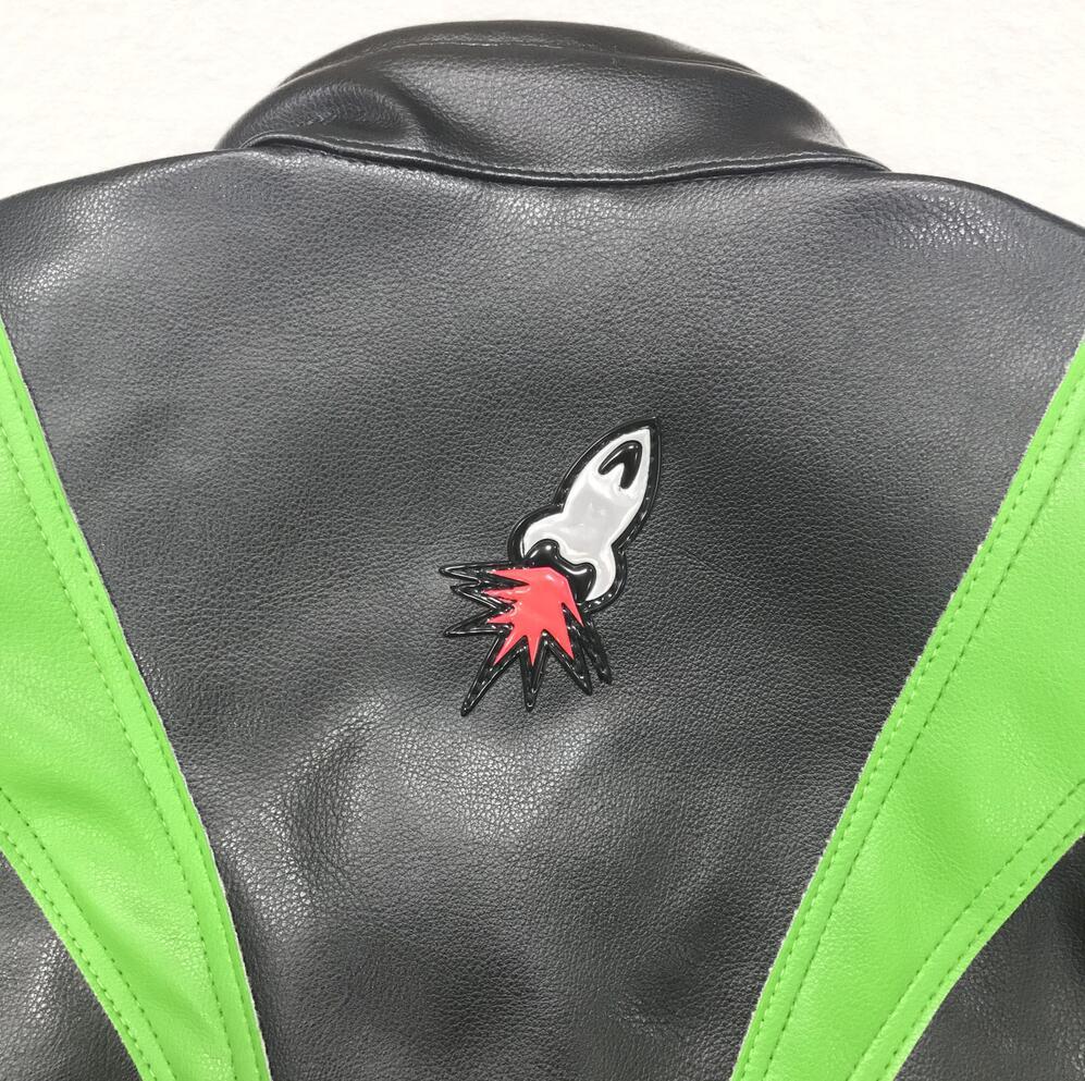 kawasaki カワサキ バイクジャケット メンズ メッシュ ライダース