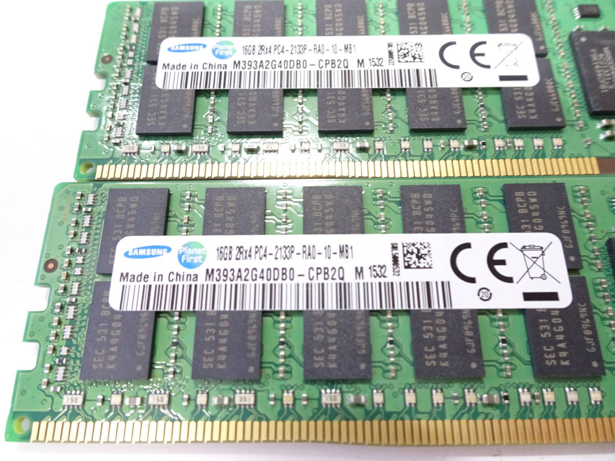 極美品 SAMSUNG デスクトップ型 メモリー DDR4-2133P PC4-17000R 1枚