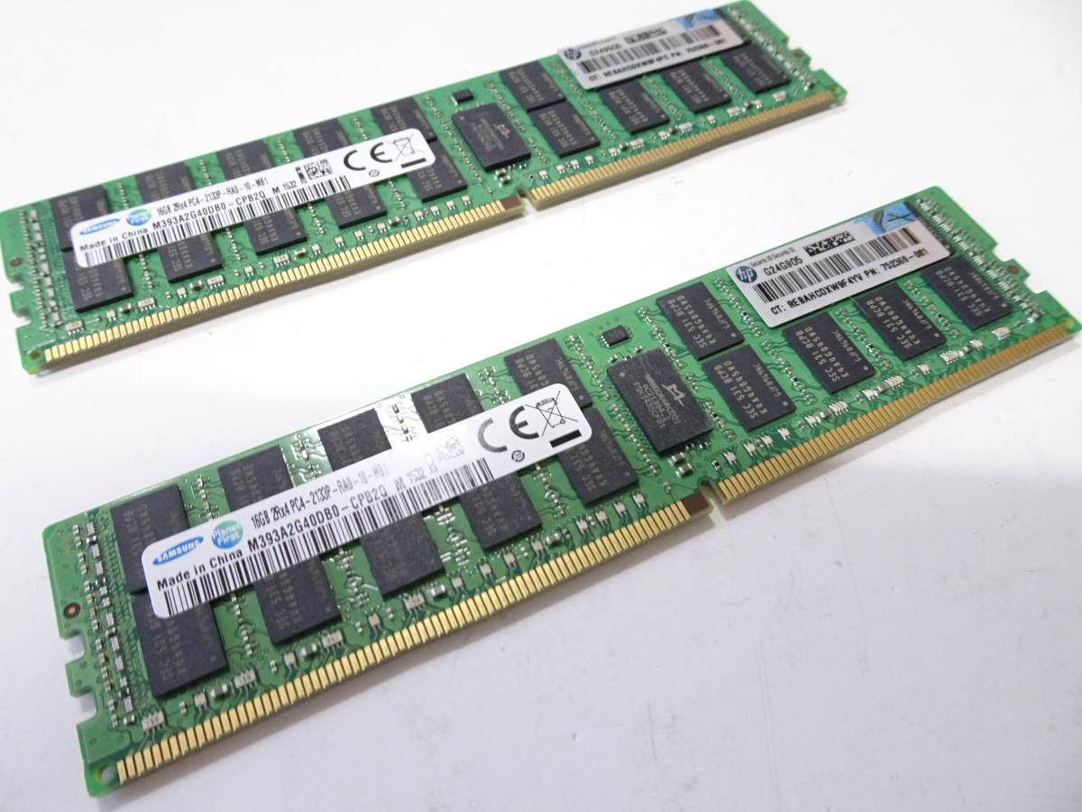 SAMSUNG DDR4 16GB PC4-2133P サーバー用メモリ 10枚 極美品 SAMSUNG デスクトップ型 メモリー DDR4-2133P PC4-17000R 1枚