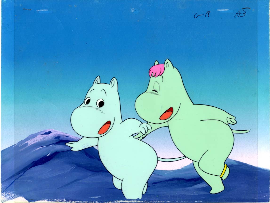 ❤️Moomin - Cel. ムーミン セル画 / 2枚 ムーミン セル画 - Yahoo!オークション -「*ムーミン」(セル画