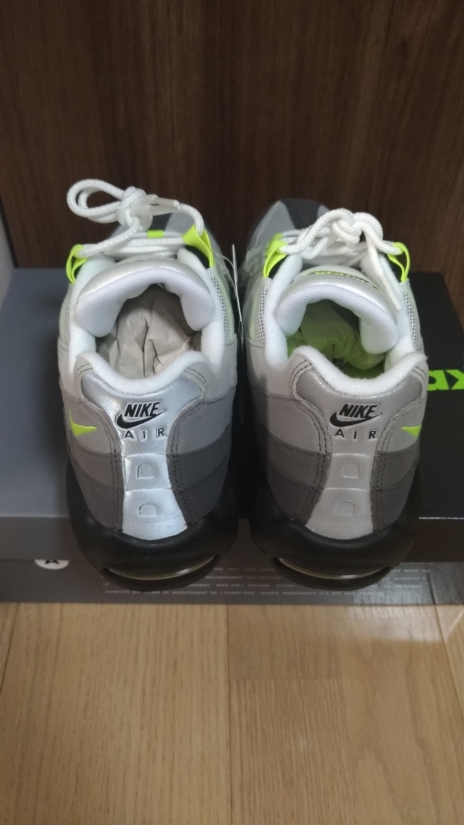 新品未使用 黒タグ付き 2018 イエローグラデ 28.0 NIKE AIR MAX 95 OG 