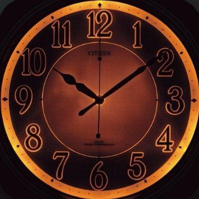 訳あり アウトレット品 シチズン CITIZEN リバライトM801 茶色木枠電波壁掛け時計アナログ4MY801-006 リズム時計工業