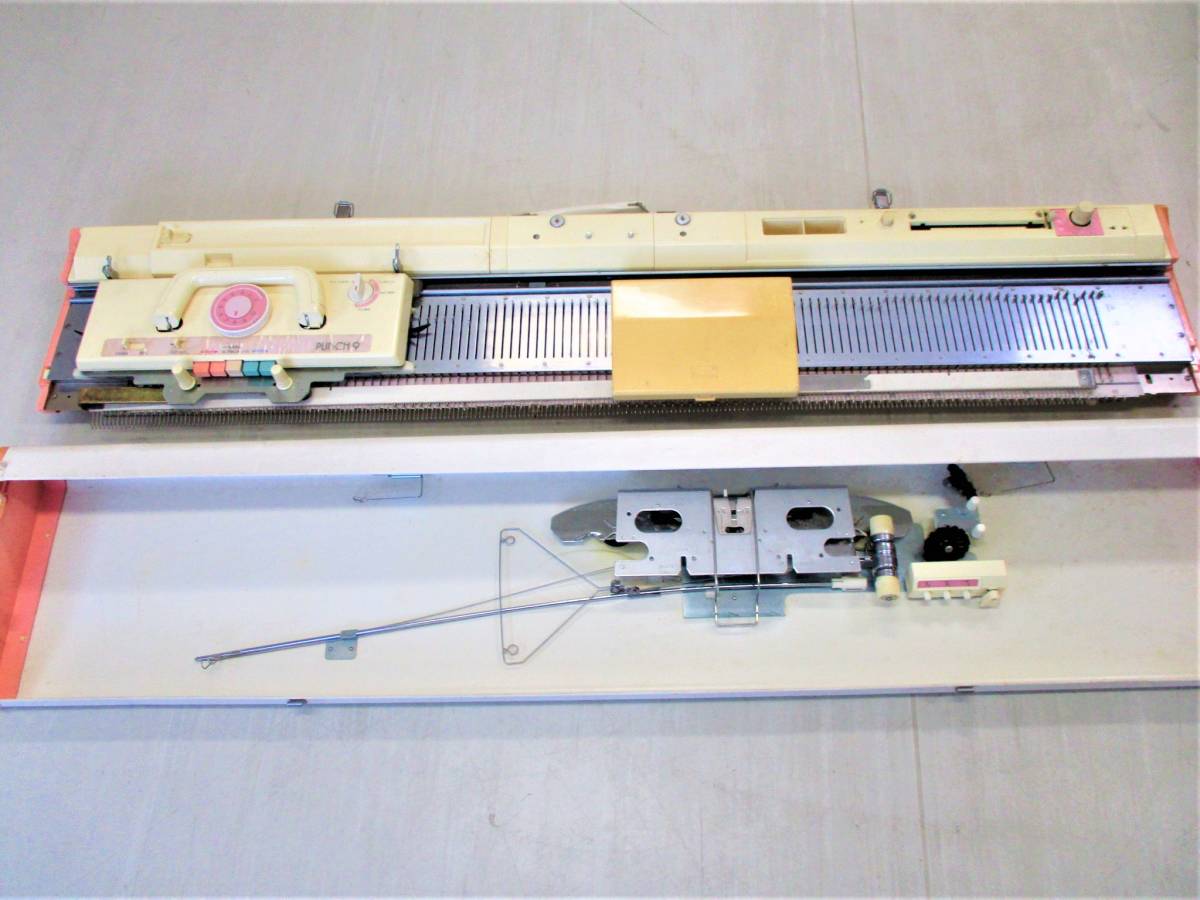 BROTHER 編み機 【2】 KH-260 PANCH9 ブラザー あみ機 ひらあみ 引返し あみこみレース もようあみ ワンポイント 同時あみ 現状品