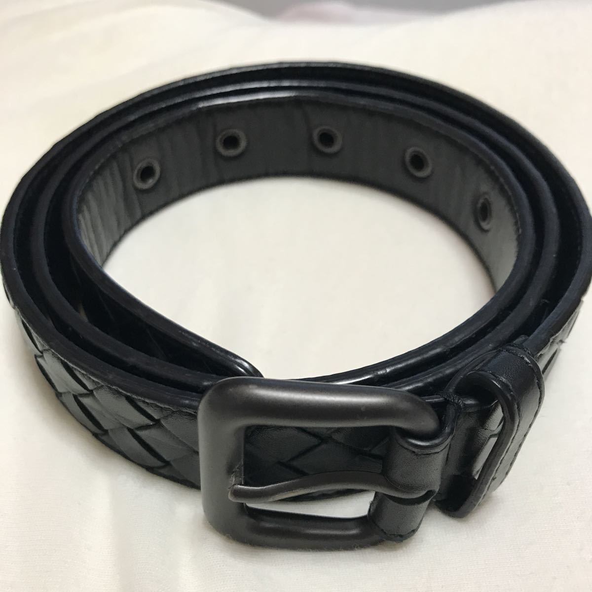 本物 ☆ボッテガヴェネタ メンズベルト ブラック イントレチャート ボッテガヴェネタ VENETA BOTTEGA | Bottega ベルト&frasl;INTRECCIATO
