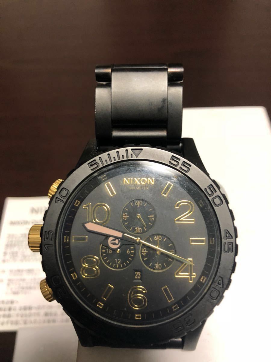 NIXON ニクソン 51-30 中古 NIXON 51-30 CHRONO マットブラック