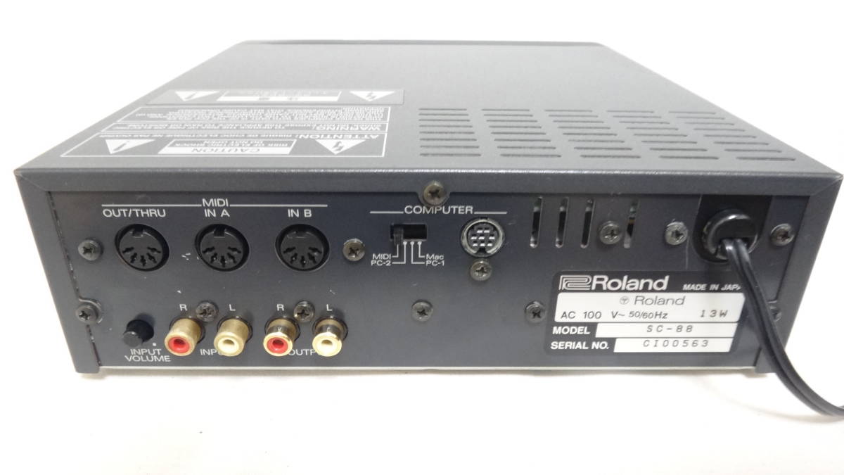 Roland SC-88 Sound Canvas MIDI Sound Module | eBay Roland 音源