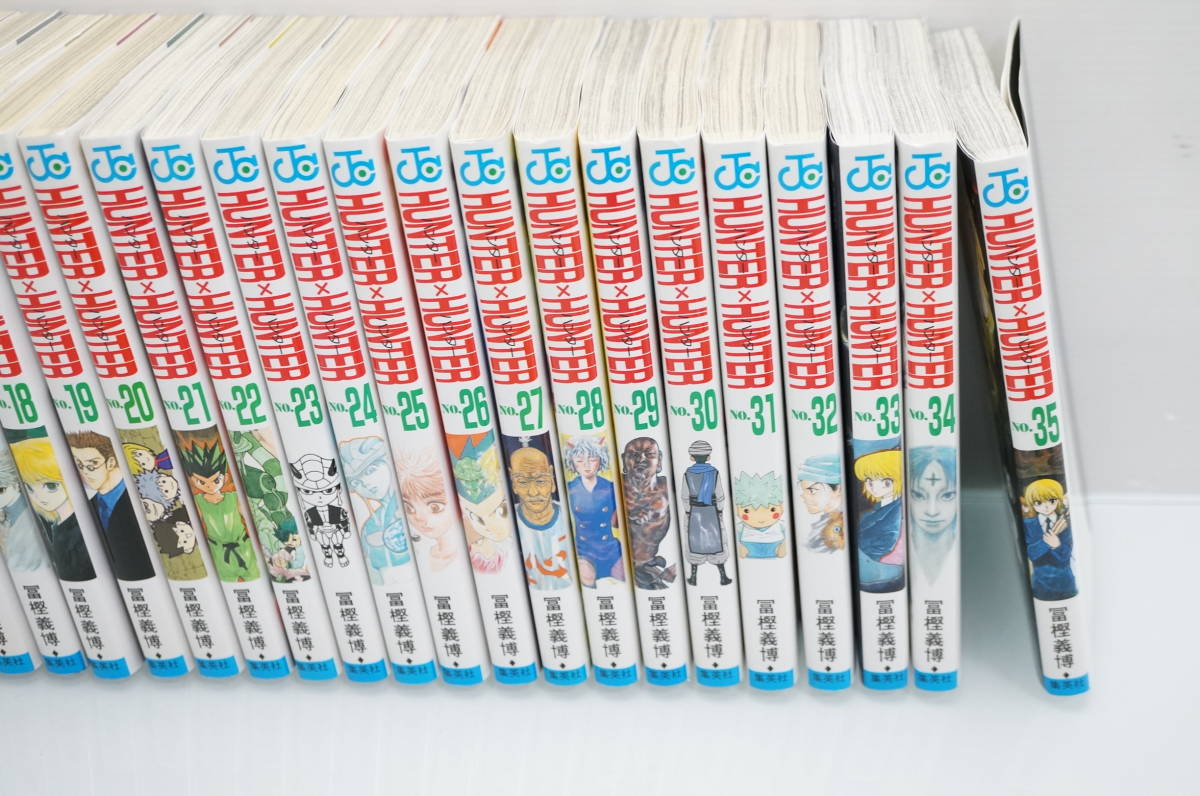 HUNTER×HUNTER ハンターハンター 1～35巻 全巻セット A8 漫画