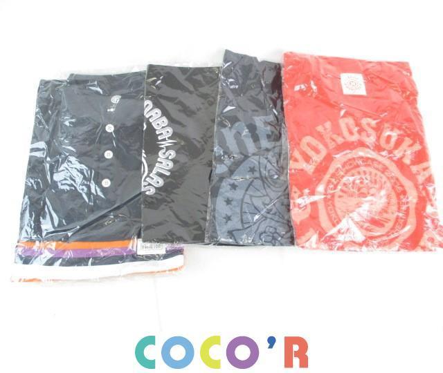 同梱可】未開封 B'z ポロシャツ バッグ Tシャツ 4点 グッズセット