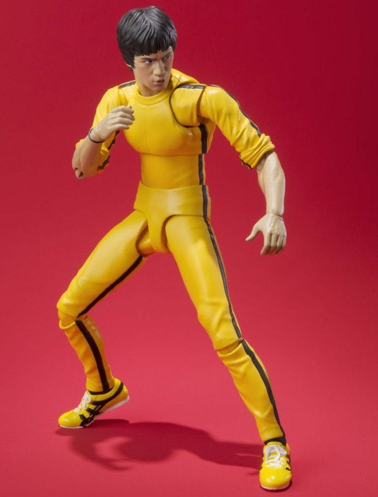 ☆国内正規品☆ バンダイ「S.H.Figuarts ブルース・リー(Yellow Track Suit)」 人気のフィギュアーツ 新品未開封 死亡遊戯 定形外もOK 
