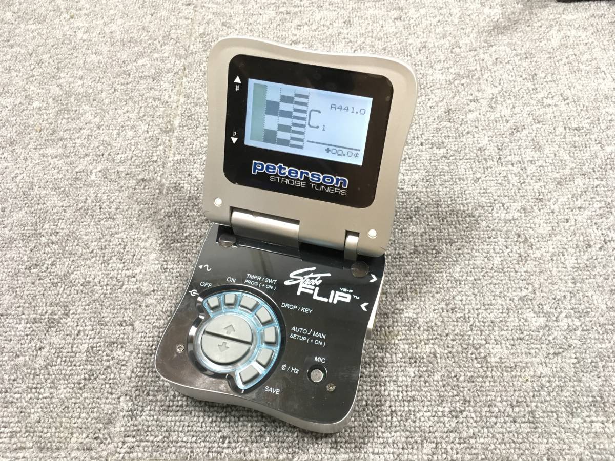 Peterson Strobo Flip VS-F ストロボチューナー ピーターソン 【公式通販】