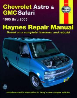 Manual Repair Yahoo!オークション - Astro⁄Safari Motors Chevrolet 