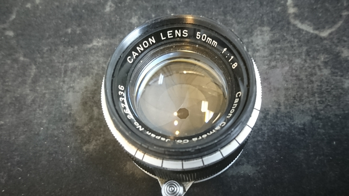 T☆希少品 キャノン Canon LENS 50mm F1.8 ライカLマウント 50mm Canon