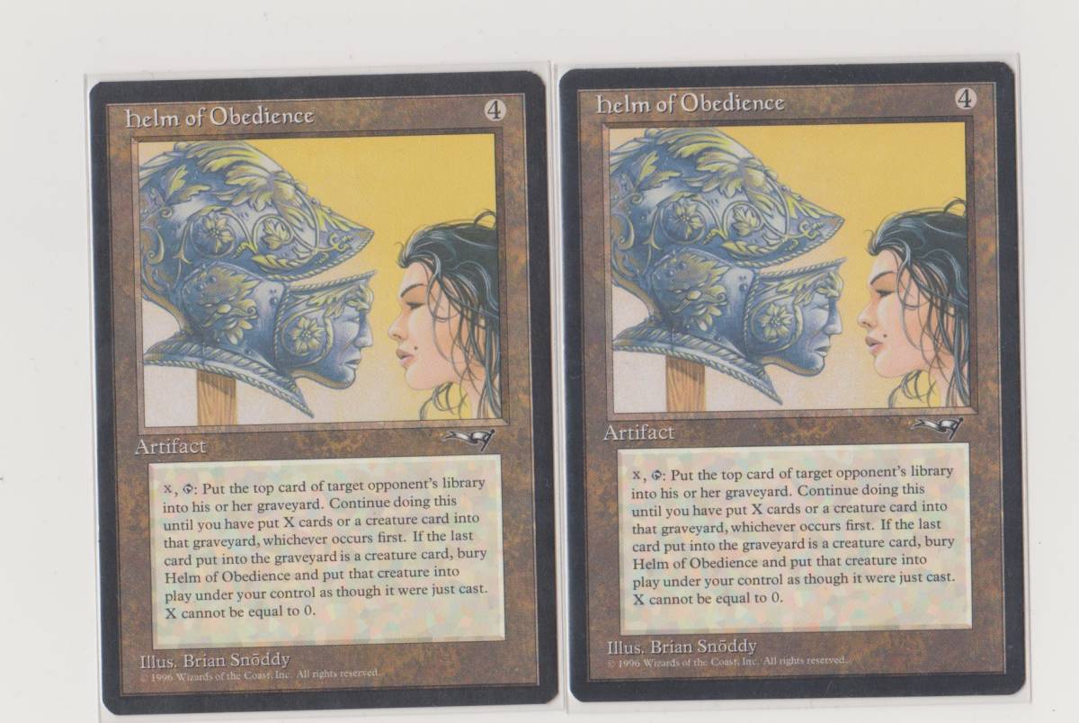 Helm Obedience of MTG 英語版 ALL | 英語 アライアンス｜Yahoo!フリマ