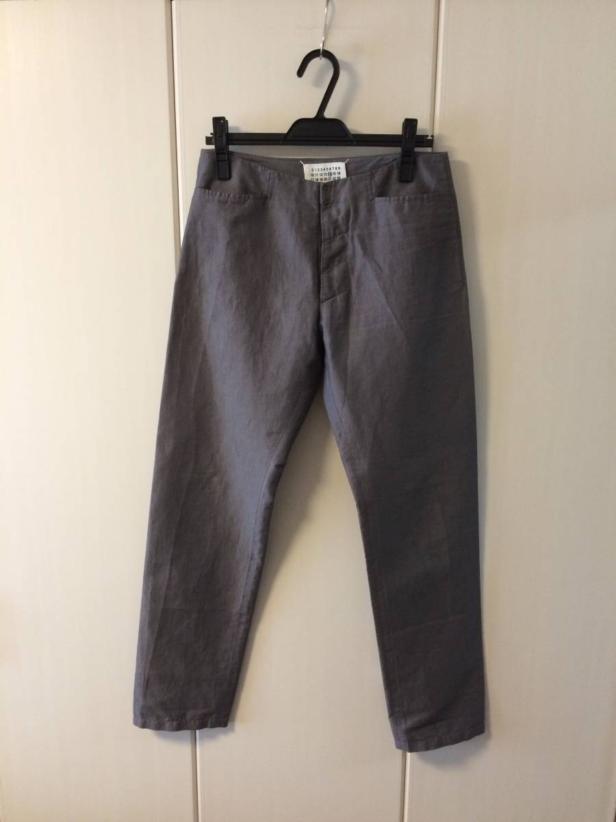 【豊富な，100%新品】 Masion Martin Margiela 麻混マックイーンパンツ 44 コート ニット デニム(ボトムス)｜売買されたオークション情報、yahooの商品情報をアーカイブ公開 - オークファン 男性用