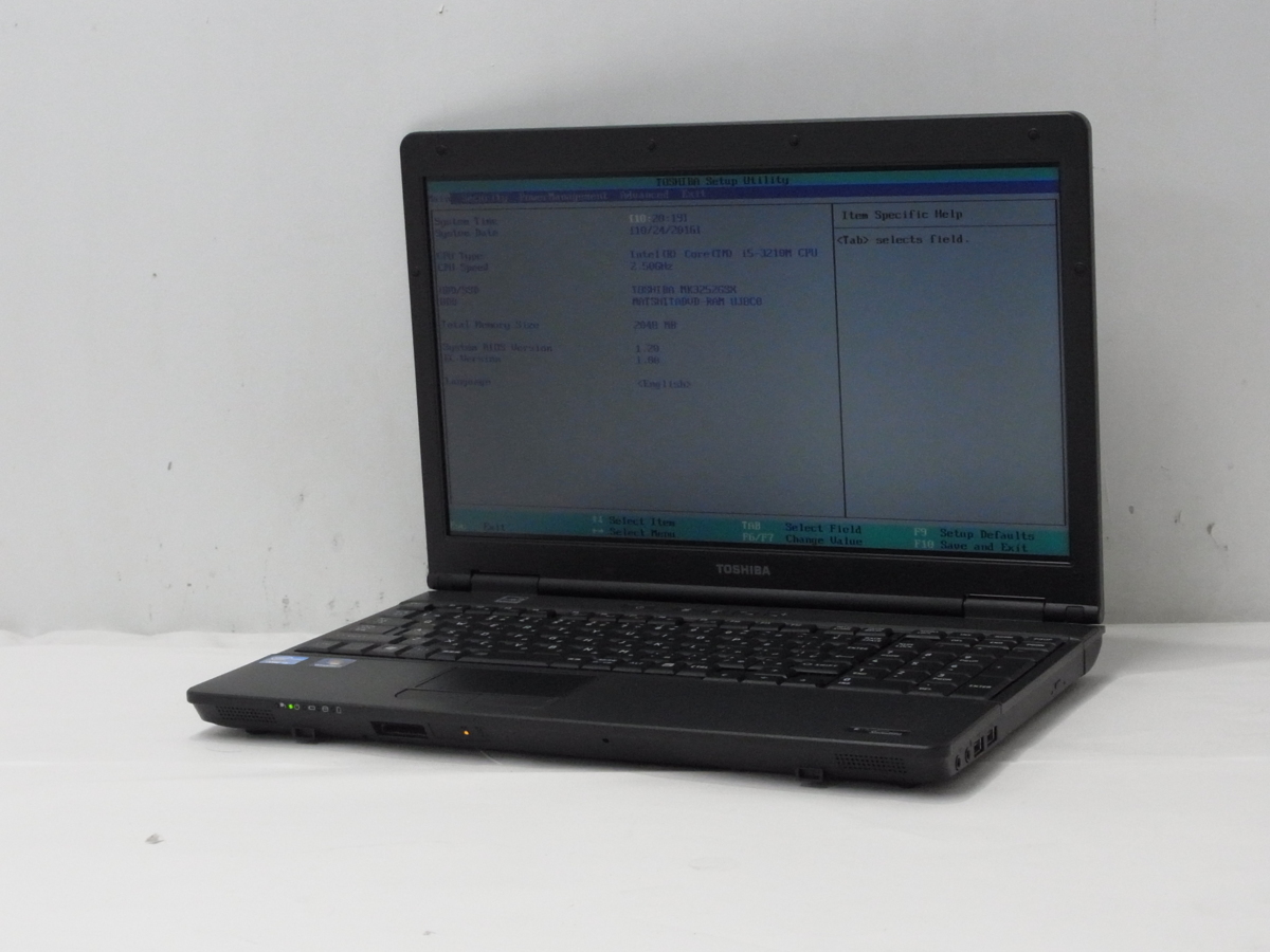dynabook Satellite 東芝 B552⁄F : Core TOSHIBA B552 中古ノート