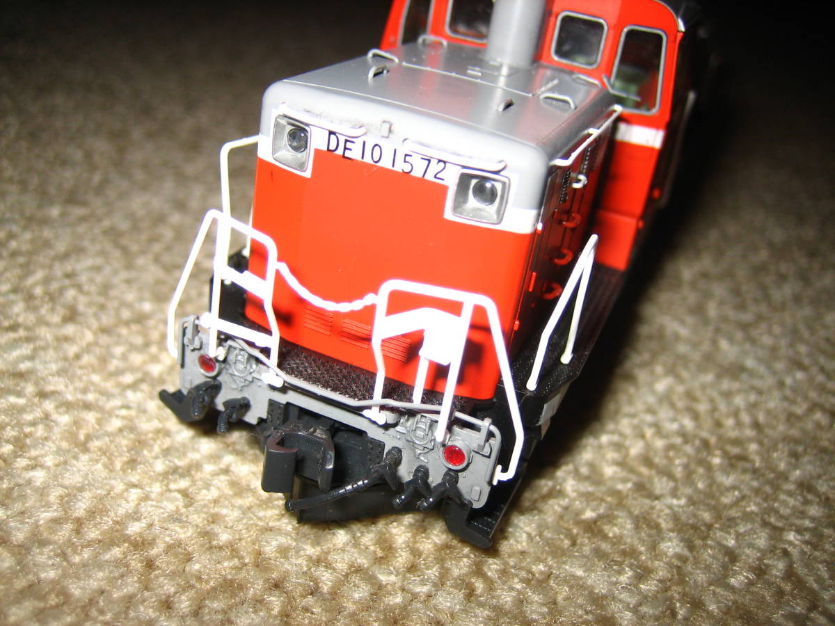 中古】KATO 1-703 DE10 ディーゼル機関車 箱無し パーツ取付済 車体に