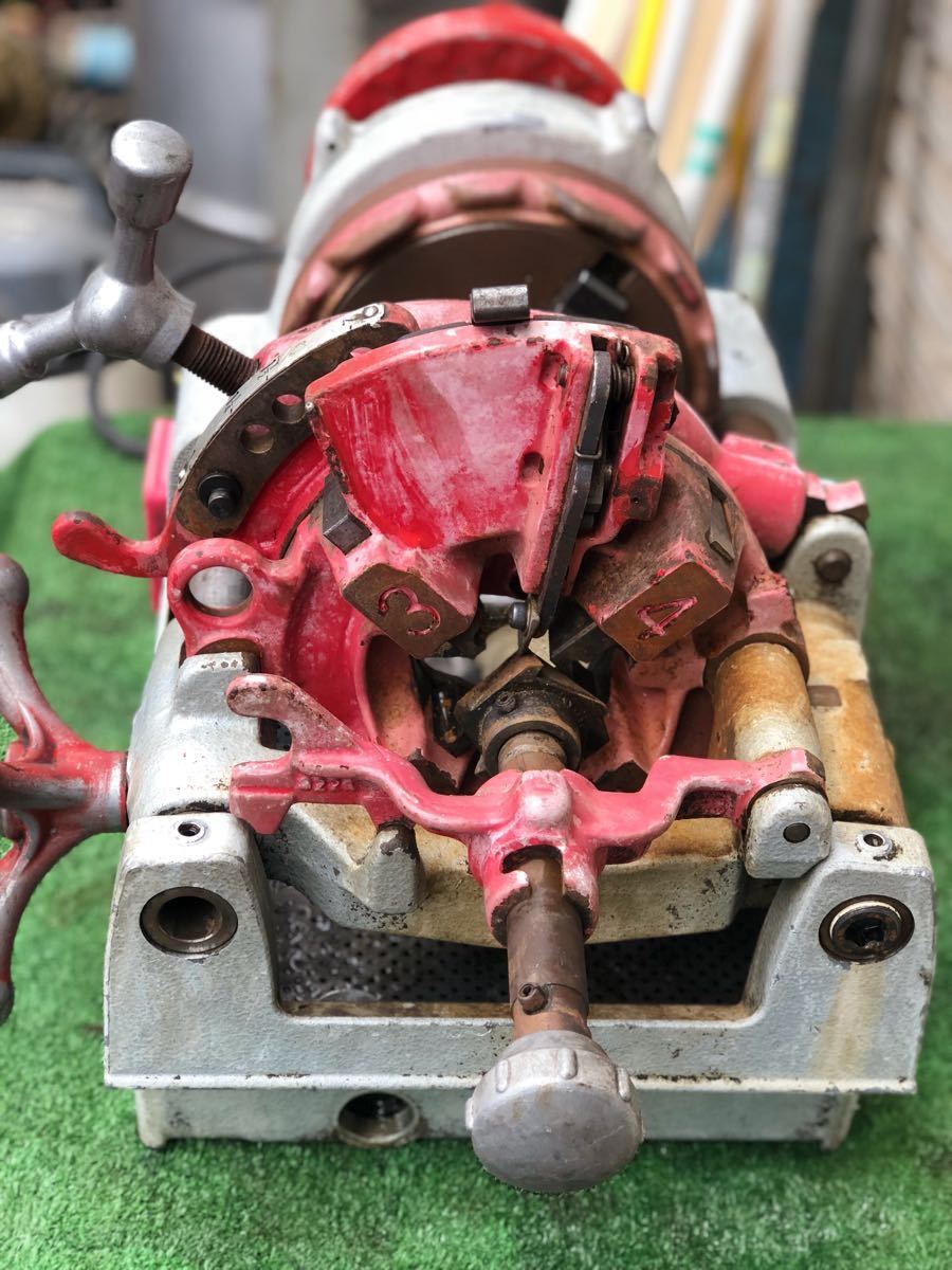 REX S50AⅢ パイプマシーン ネジ切り機 100v 作動品 Yahoo!オークション rex 「ねじ切り機 Pipe (ジャンク)&frasl;REX 公式通販