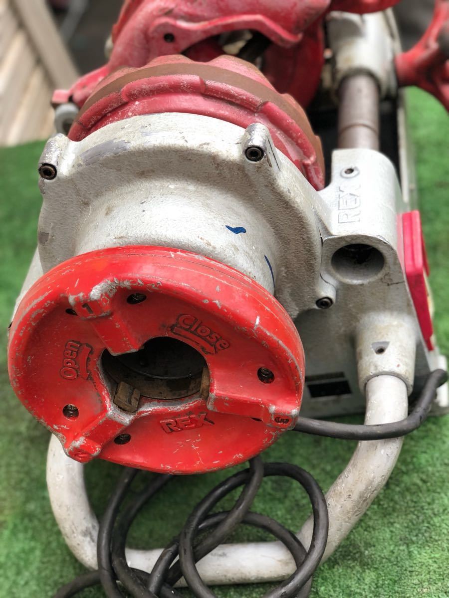 REX S50AⅢ パイプマシーン ネジ切り機 100v 作動品 Yahoo!オークション rex 「ねじ切り機 Pipe (ジャンク)&frasl;REX 公式通販