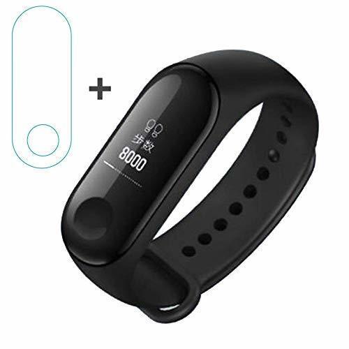 「新品」激安 Xiaomi Mi Band3 タッチパネル 水深50m耐水 リアルタイム心拍計測 天気・着信コール表示 連続作動20日間 BLACK 海外から発送_3