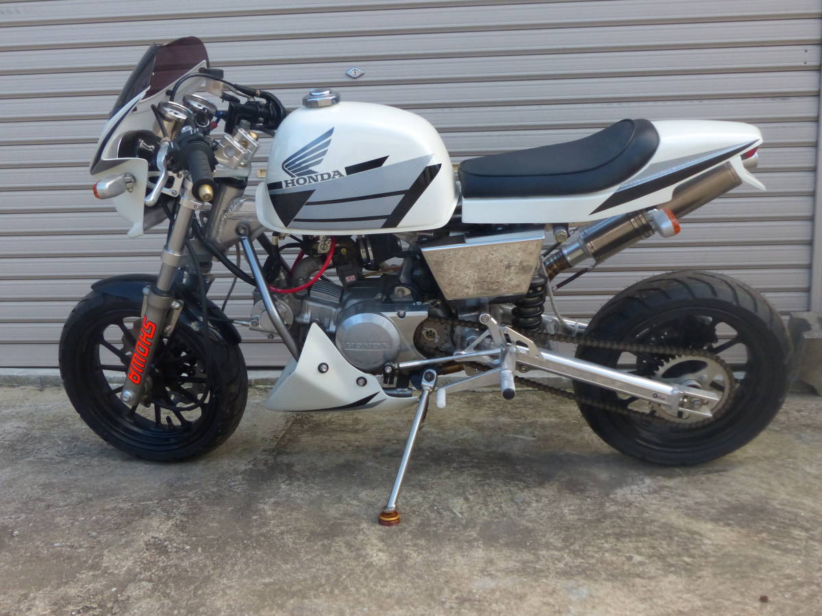 モンキー用 NSR50フロントフォーク フロントフェンダー ステンレス