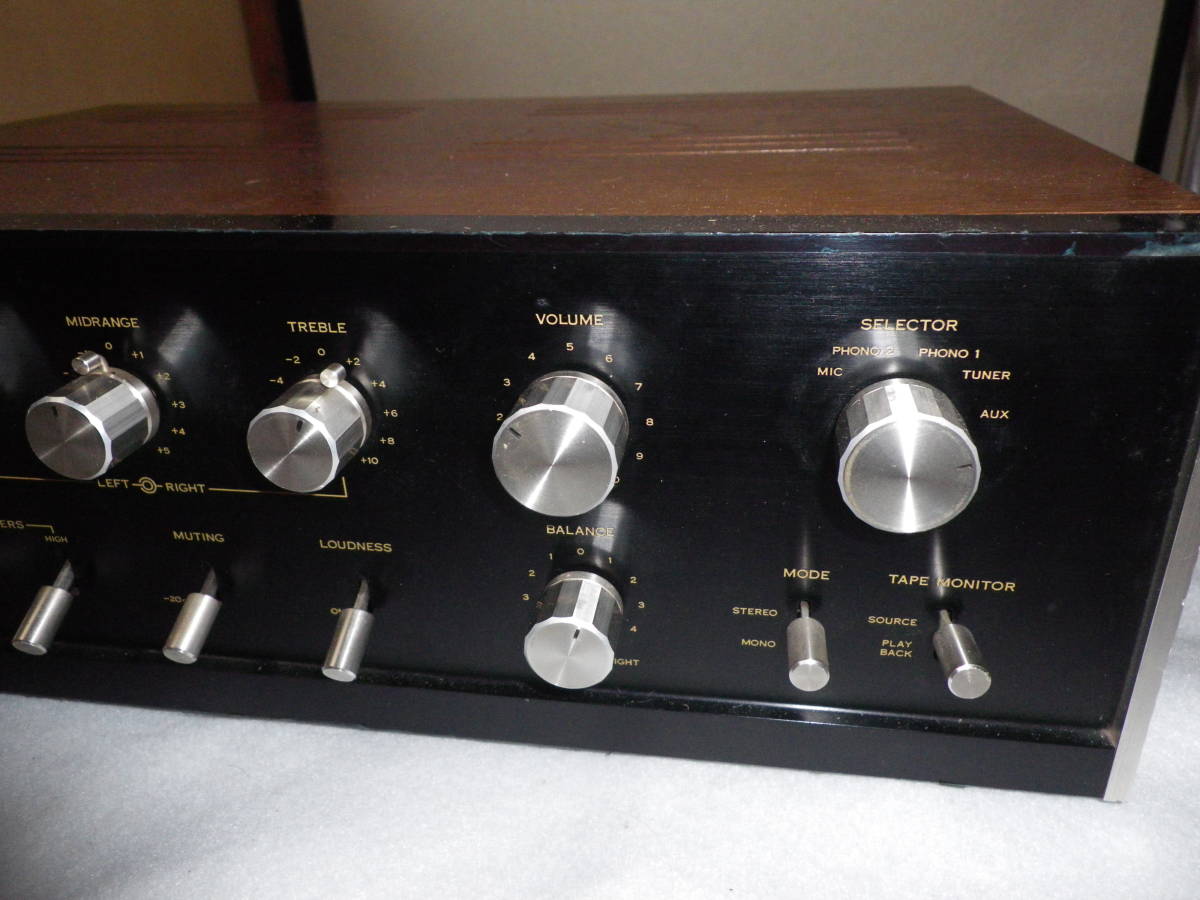 SANSUI プリメインアンプ　ＡＵ６０６　動作品