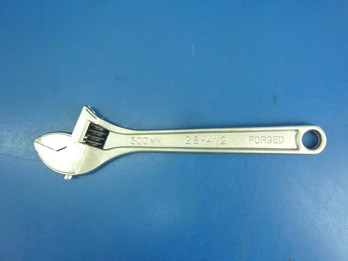 【米軍放出品】ARMSTRONG モンキーレンチ モンキースパナ 300mm ☆DJ18Y-M_3