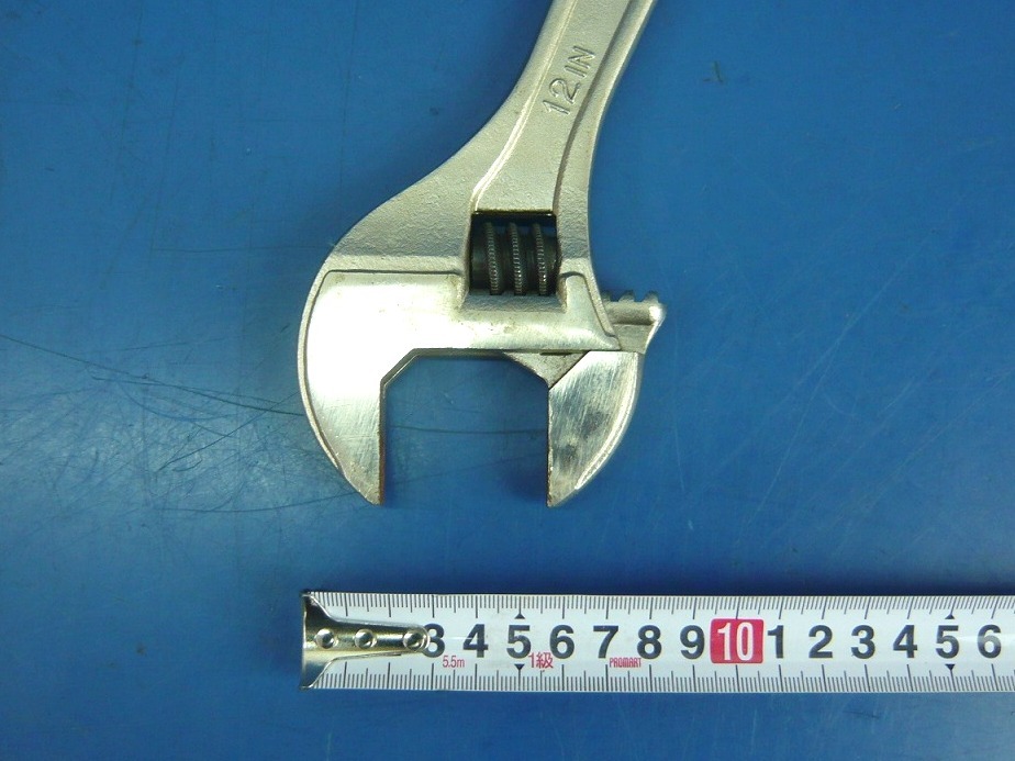 【米軍放出品】ARMSTRONG モンキーレンチ モンキースパナ 300mm ☆DJ18Y-M_5