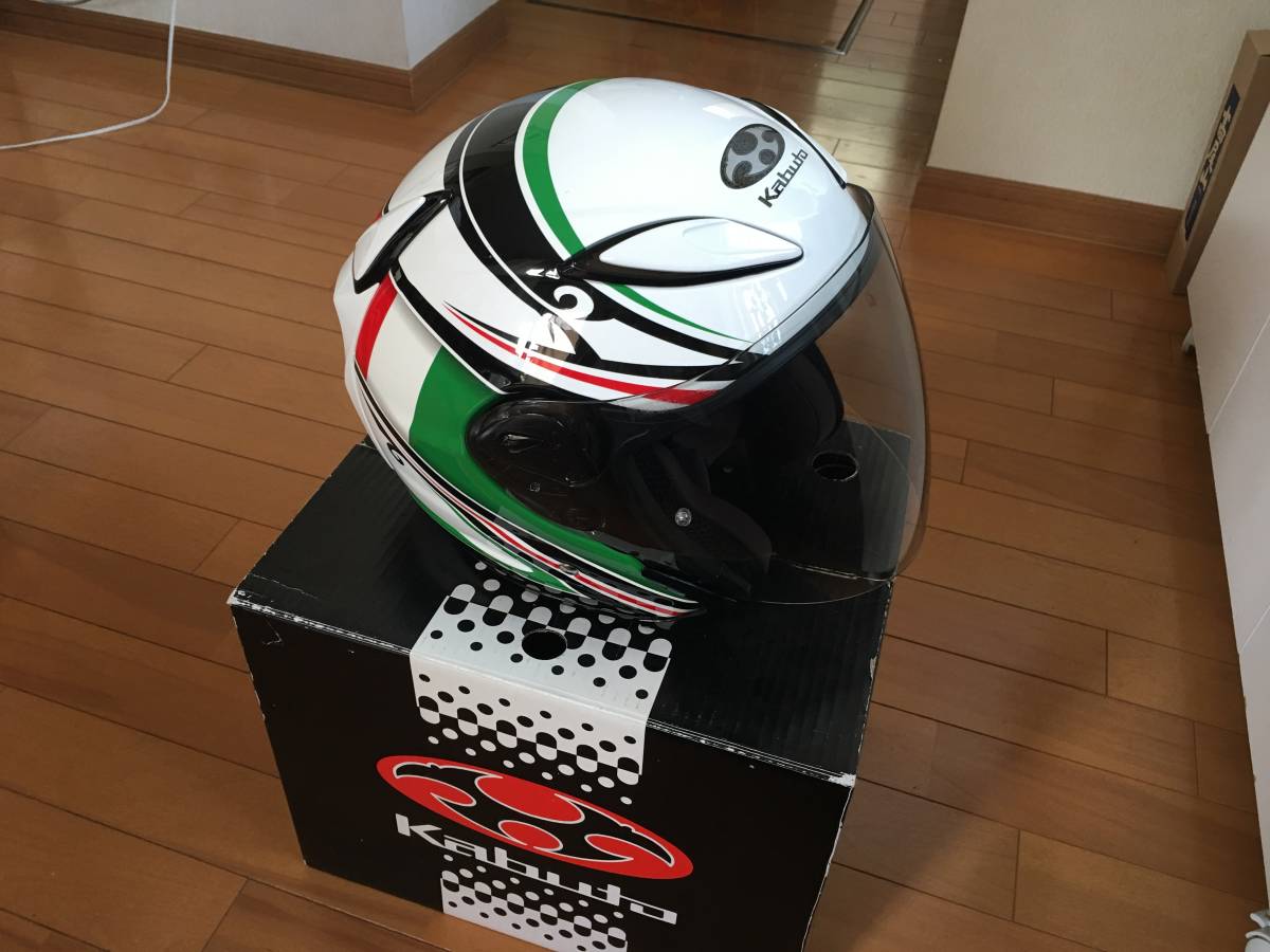 最新作，本物保証 最落なし OGK カブト AVAND-Ⅱ FLAG ITALIA Sサイズ(Sサイズ)｜売買されたオークション情報、yahooの商品情報をアーカイブ公開 - オークファン ジェットヘルメット