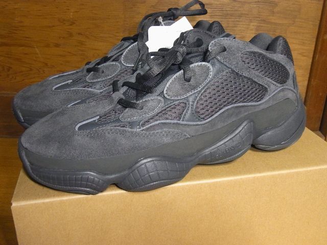 2025，人気 26.5 adidas YEEZY 500 UTILITY BLACK アディダス イージー 350 500 海外正規品(26.5cm)｜売買されたオークション情報、yahooの商品情報をアーカイブ公開 - オークファン 26.5cm