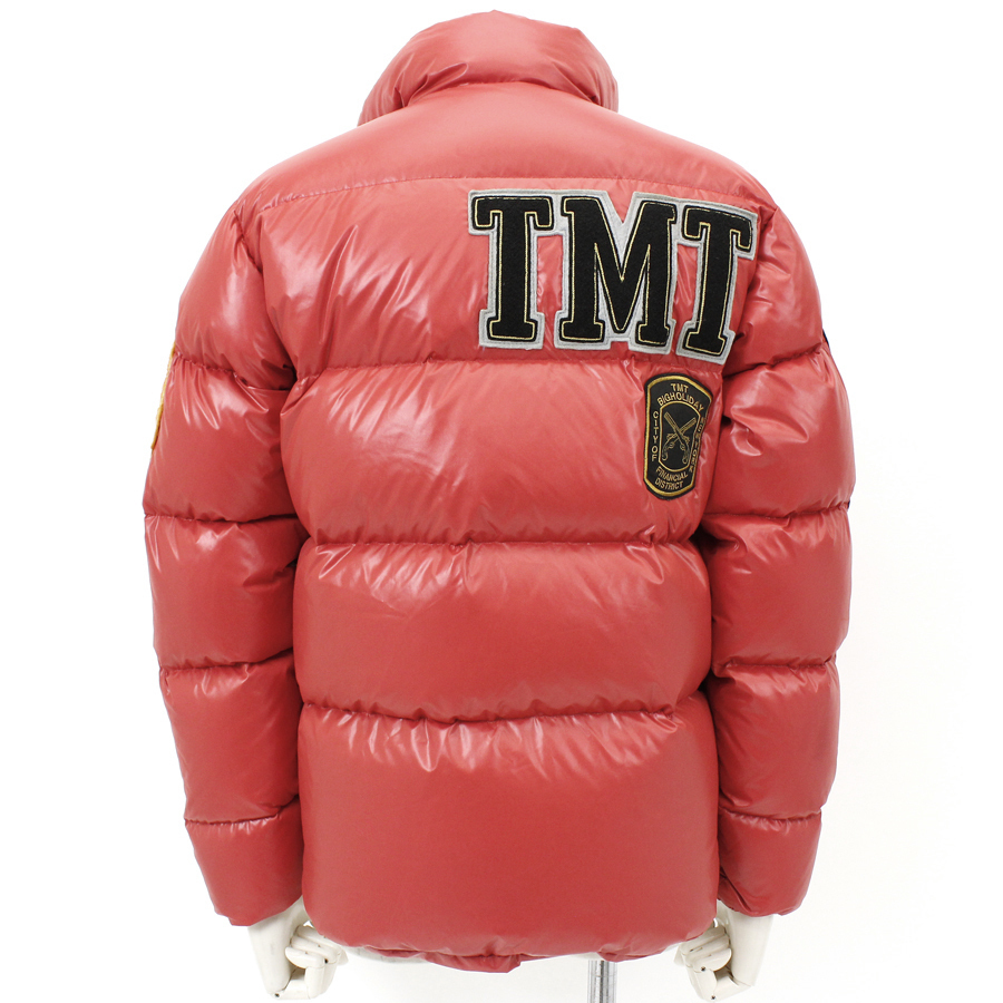美品！！TMT赤白ダウンジャケット 定価￥81，900 美品 芸能人多数着！名作 T.M.T ティーエムティー