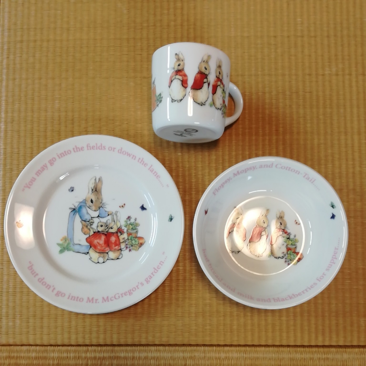 即決】【新品】WEDGWOODウエッジウッド ピーターラビットガールズ 子供