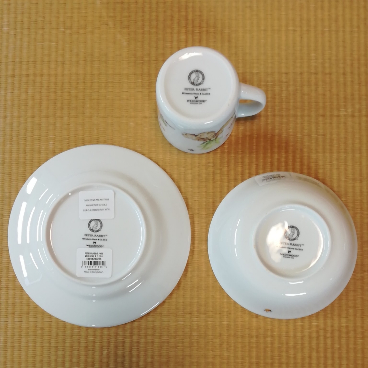 即決】【新品】WEDGWOODウエッジウッド ピーターラビットガールズ 子供