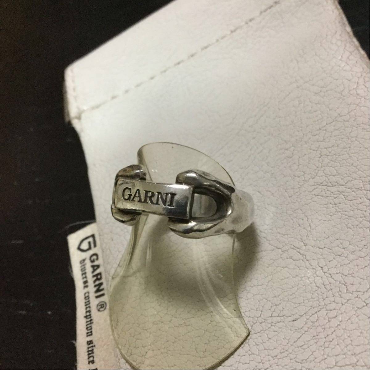 100%新品，新作登場 GARNI ロゴ シルバー リング 17号 クロッケリー シルバーリング(17号～)｜売買されたオークション情報、yahooの商品情報をアーカイブ公開 - オークファン 17号～