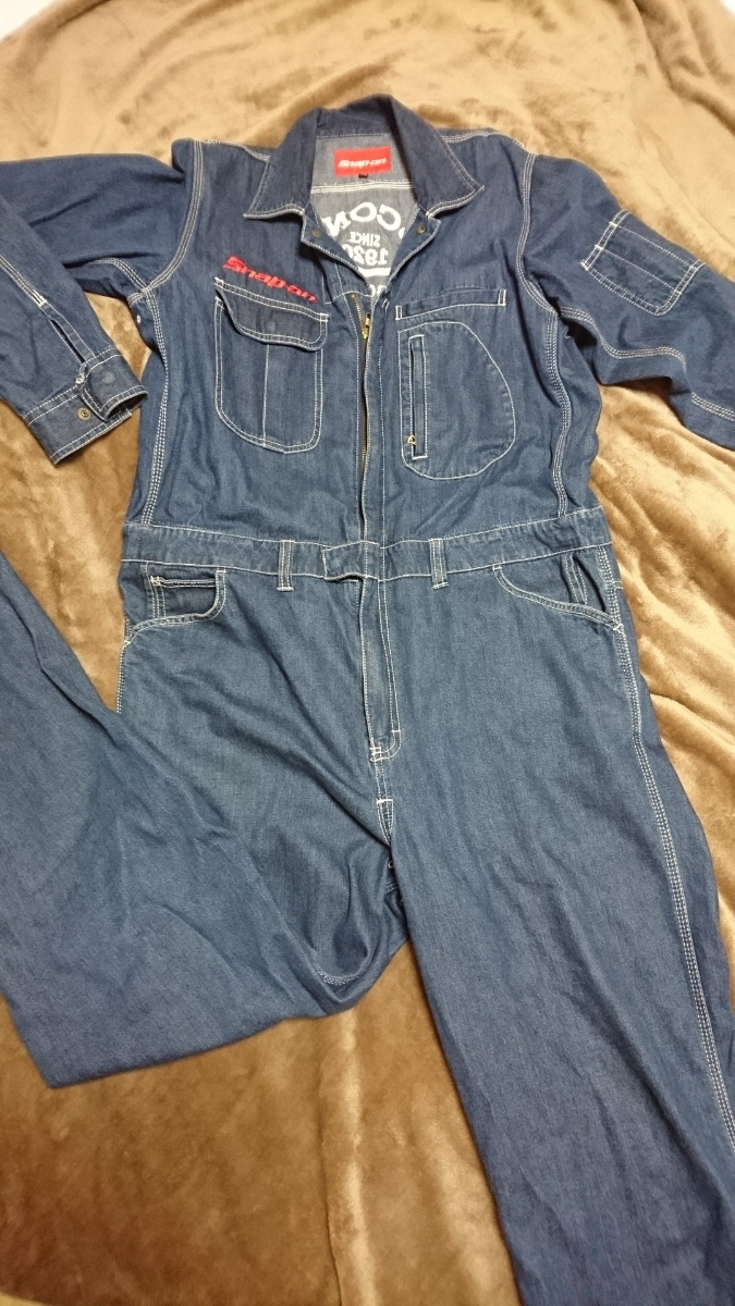 スナップオン デニムツナギLLサイズ Snap-on スナップオン snapon