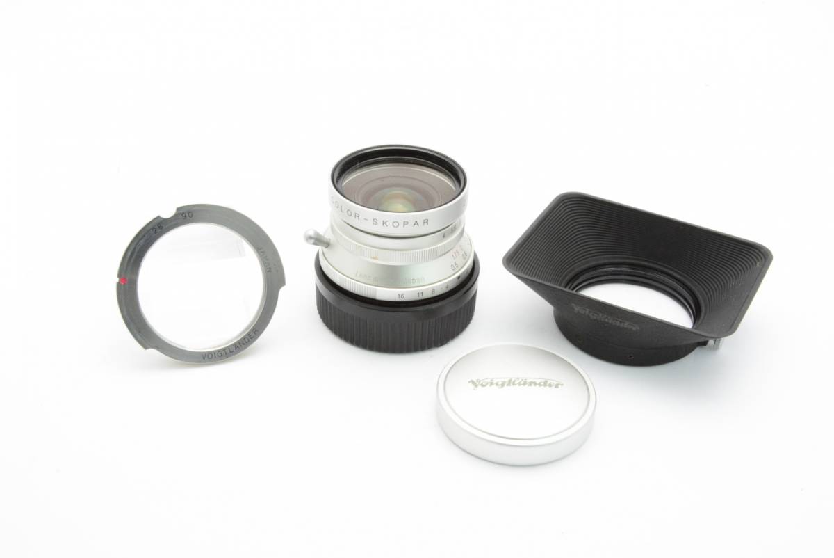 Voigtlander フォクトレンダー COLOR-SKOPAR 21mm F4 MC Lマウント 超