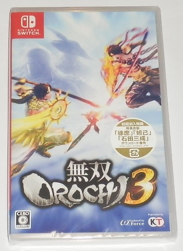 メーカー直送 Nintendo Switch 無双OROCHI3 初回封入特典付き 【公式通販】