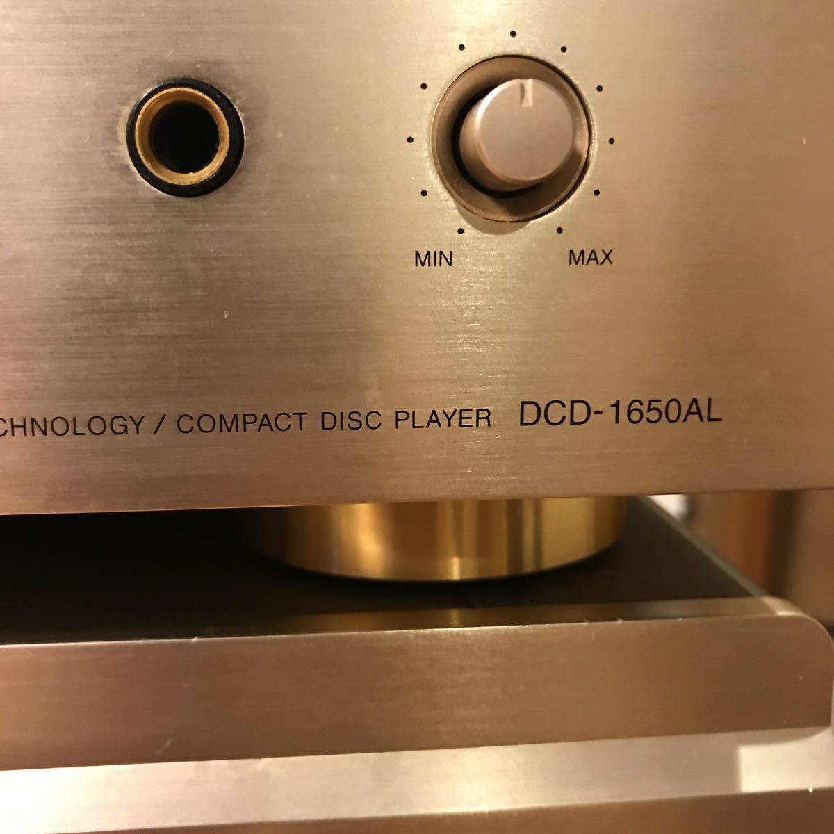 ジャンク DENON アンプPMA-2000とCDプレーヤーDCD-1650ALセット 【公式