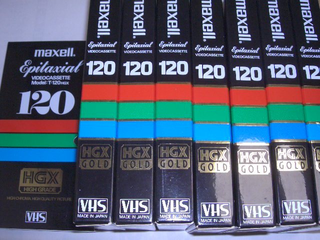 vhs ビデオテープ 8本＆おまけ10本ほど (検索 80年代 録画済み 動作