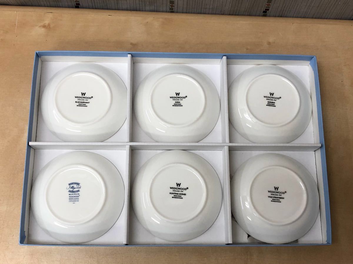 WEDGWOOD 8DT184 WEDG WOOD ウェッジウッド ミニプレート 6枚 サムライ 