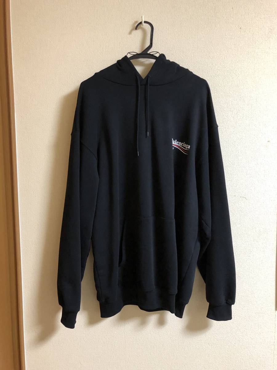 バレンシアガ100周年パーカー BALENCIAGA 100周年 ロゴキャンペーン 