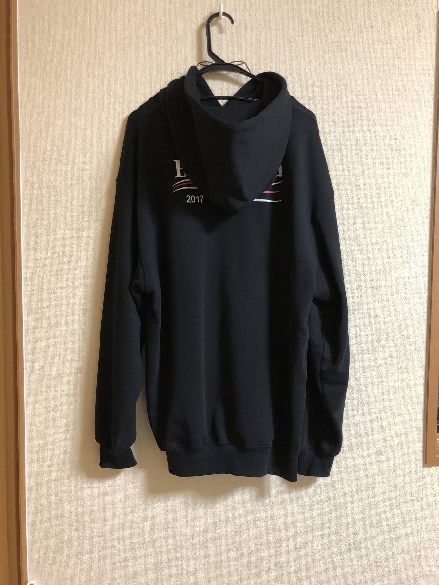 バレンシアガ100周年パーカー BALENCIAGA 100周年 ロゴキャンペーン 