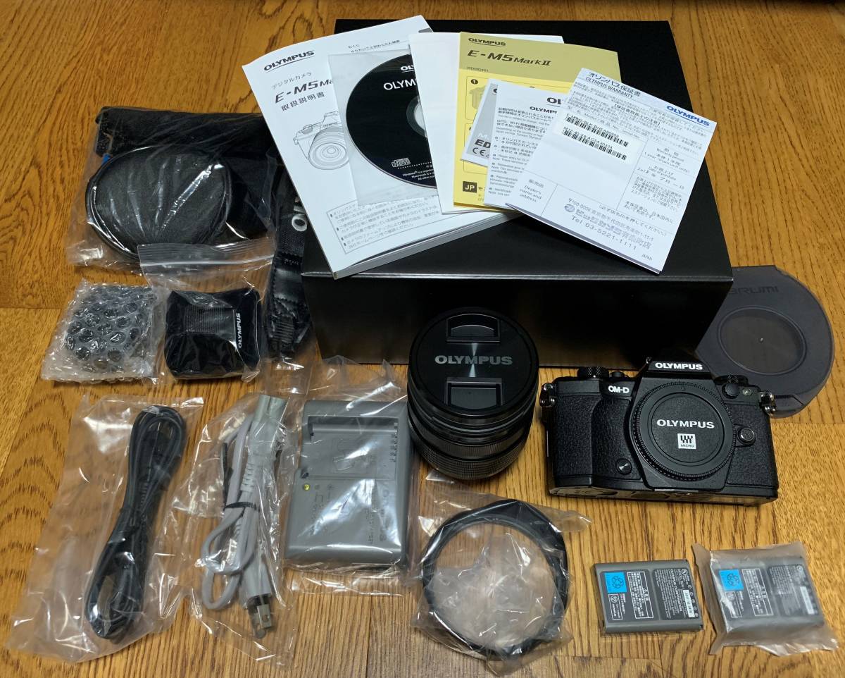 美品】OLYMPUS OM-D E-M5 Mark II 12-40mm F2.8 レンズキット（予備