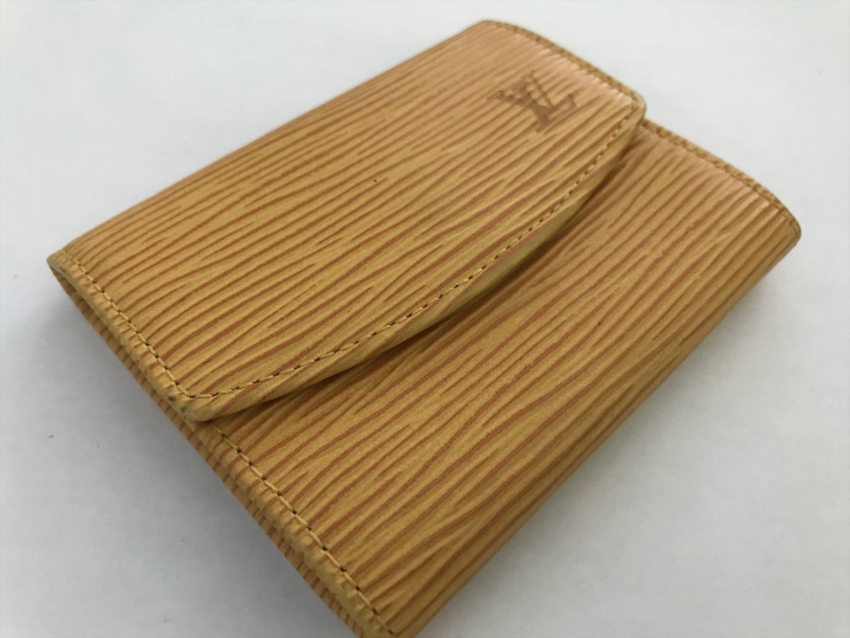 送料無料！ □□ルイヴィトン 黄エピ コインケース□□LOUIS VUITTON 