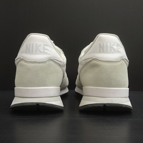 【27cm】NIKE ナイキ INTERNATIONALIST インターナショナリスト US9 ホワイト グレー 白 スエードレザー 切替 スニーカー 828041-101